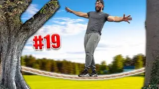 I LEARN 24 TRICKS IN 24 HOURS! #8 - *Movie Stunts!*