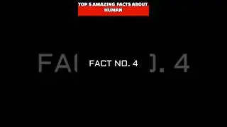 Top 5 INTRESTING facts about HUMAN #shorts #gauravparmar  #factsinhindi #factshorts #facts