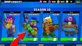 🍭OMG! IS OLD SEASON 10 BRAWL STARS IS HERE?! 🍭🎪