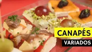 Canapés variados fáciles. Perfectos para toda ocasión - Gallina Blanca