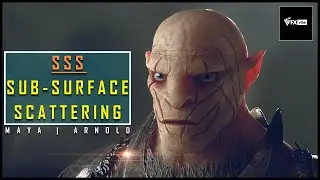HOW TO USE SSS WITH MAYA AND ARNOLD | SUB SURFACE SCATTERING