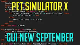 PET SIMULATOR X - NEW GUI SEPTEMBER 2021