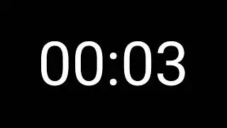 3 Seconds Timer Countdown Video