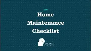 April Home Maintenance Checklist 2024 | ANHWP