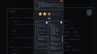 Star⭐ rating built html css code || 