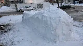 2021 snow sculpture preview - preform pile.
