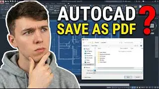 How to Save AutoCAD Drawing as PDF | Export to PDF (Step by Step Guide)