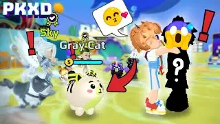 💗 I Kissed for 1 Gray cat in PK XD ✨