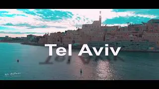 Tel Aviv-jaffa at sunrise dji phantom 4 pro