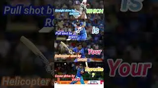 Masters of shots in cricket #sachin #dhoni #virat #shots #cricket
