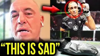 MMA COMMUNITY REACTS TO TONY FERGUSON RETIRING VS MICHAEL CHIESA AT UFC ABU DHABI (UFC ABC 7)