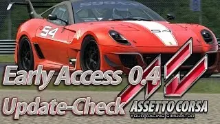 Assetto Corsa Early Access Update 0.4 Update-Check [HD] [German]