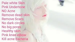 VERY POWERFUL Clear & Pale Skin in 1 week Subliminal