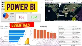 How to Build Power BI Dashboard | Beginners (2024) Essentials | Dashboard from Excel |AI-assisted BI