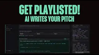 Playlist Pitch Builder – Create Spotify Playlist Pitches with AI (Fast & Structured)