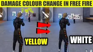 Damage Colour Change Free Fire || Free Fire Mein Damage Colour Change Kaise Karen