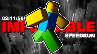 The Actual HARDEST Speedrun Obby Ever Made on ROBLOX
