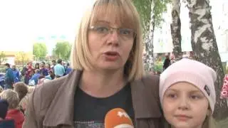 Праздник двора в канун Дня Победы провели в микрорайоне Новая Ботаника