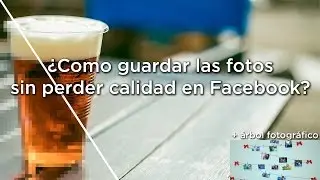 CÓMO GUARDAR FOTOS SIN PERDER CALIDAD? + ÁRBOL FOTOGRÁGICO - Nicolás Bascal