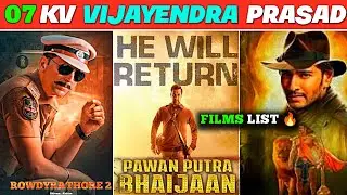 KV Vijayendra Prasad Upcoming Movies 2023-2024|| K.V Vijayendra Prasad Ki Aane Wali Films 2023-25