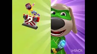 TALKING Tom Hero Dash 7 VS Subway Surfers Run Run Run