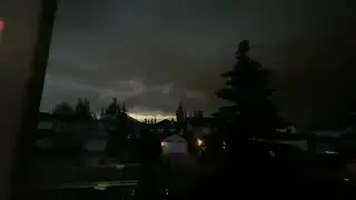 Lightning striking video combo