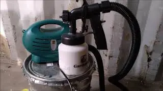 Краскопульт электрический gardenlux! распаковка и комплектация.