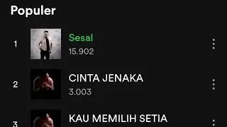 Ingin tau Jovi Amore? yg lg trending di Spotify Berkat Lagu Sesal