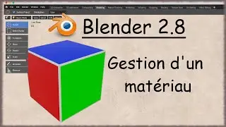 Blender 2.8 - 29 - Matériau / Material