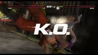 Dead or Alive 5 Ultimate Tina (80s bodysuit) vs Bass