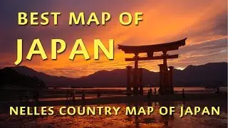 Best Map to Japan: Nelles Japan