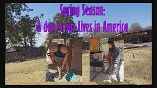 Cleaning Day for Spring Season / Part 1 / Life in America