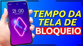 Como MUDAR o TEMPO da Tela de Bloqueio do Celular | Passo a Passo