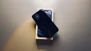 Black Iphone 12 unboxing 2022 ♡ | 4K