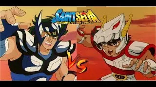 MARIN RECEIVED PUNISHMENT | FULL FIGHT PEGASUS SEIYA VS WHALE MOSES SUBBED ENGLISH | SAINT SEIYA