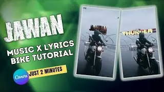 Jawan prevue theme song reels video editing in Canva tutorial by DLC Ventures India