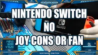 Nintendo Switch: No Joy Cons or Fan fix