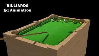 BILLIARDS  (3D ANIMATION )