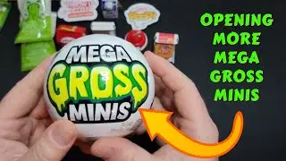 MEGA GROSS mini BALLS More Gross Toys to Unpack!
