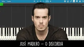 José Madero - O discordia (Tempo 148, Tono G) - Piano Tutorial