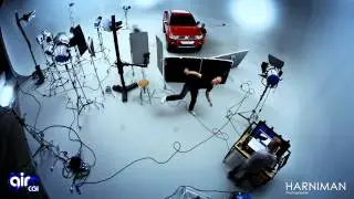 Mitsubishi L200 Time-Lapse in a car studio, by Harniman automotive photographer