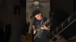 Failed Ride the Lightning Guitar Solo #metal #metallica #fortnite