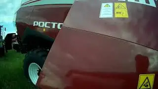 Получил новый комбайн РСМ-161. Переделка в наклонной камере.
