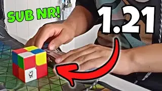 IMMACULATE SOLVING! | 1.21 2x2 Average of 5!