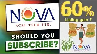 Nova Agri Tech IPO 60% listing gain