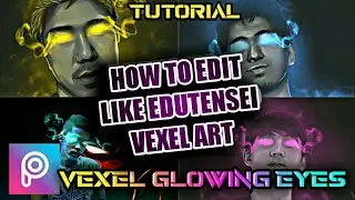 Picsart Tutorial - Glowing Eyes Effect || Edit SMOKE Effect ART using PICSART//PIXELLAB Editing 2020