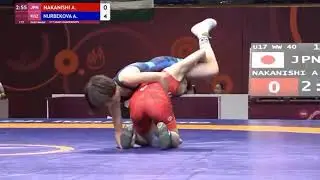ЖЕНСКАЯ БОРЬБА. АРУУКЕ НУРБЕКОВА - чемпионка Азии 2026 года. В финальной схватке 