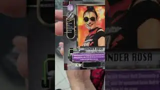 Pulling an Premium Star Sapphire Autograph out of AEW Metal Universe 2022 Box of 5 packs.