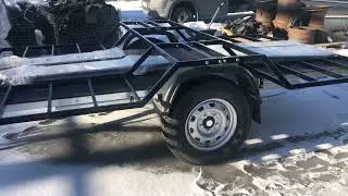 Как выглядит прицеп для вездехода ТАЙГА 4х4 МТР