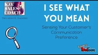 I See What You Mean